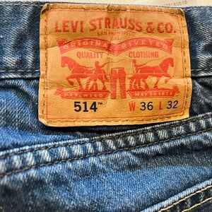 Levi's Classic Blue Straight Jeans